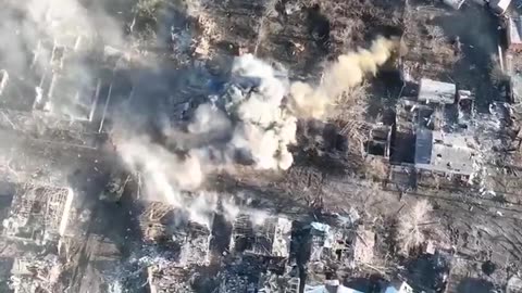 Footage from Ukrainian Tank in Bakhmut