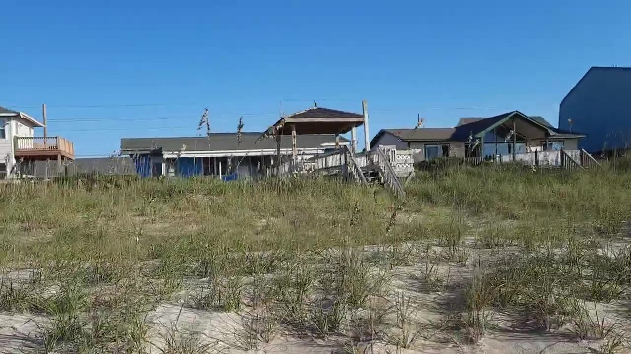 Former rental property now vacant in Emerald Isle, NC