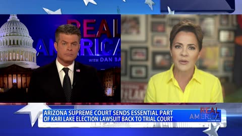 REAL AMERICA -- Dan Ball W/ Kari Lake, *Huge* Win In Kari's Election Case, 3/27/23