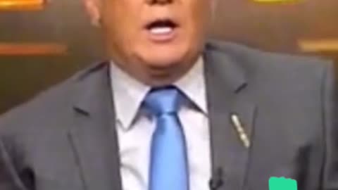Trump talking as Egyptian man