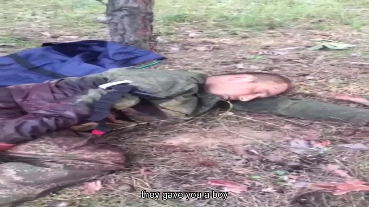 A beaten Russian