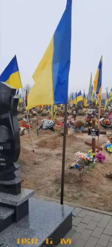 Ukraine: Mass graves for fallen soliders