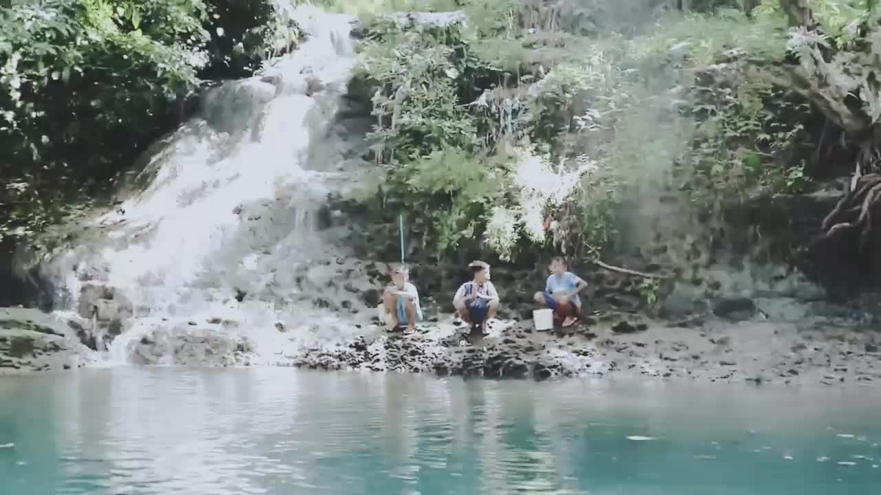 Green Canyon exploration in West Java, Indonesia