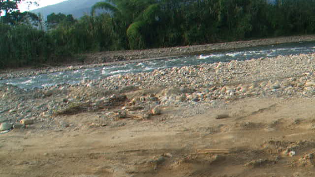 Bomboiza River Ecuador