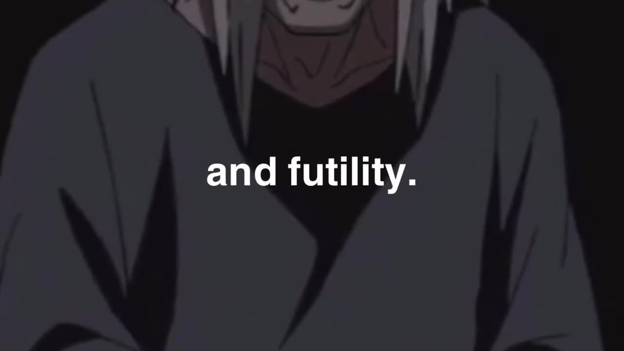 The Greatest Speech by The Greatest Villain of all Time. Uchiha Madara