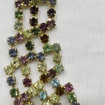 Swarovski Crystal 18KGP Necklace. Made with Swarovski Crystal