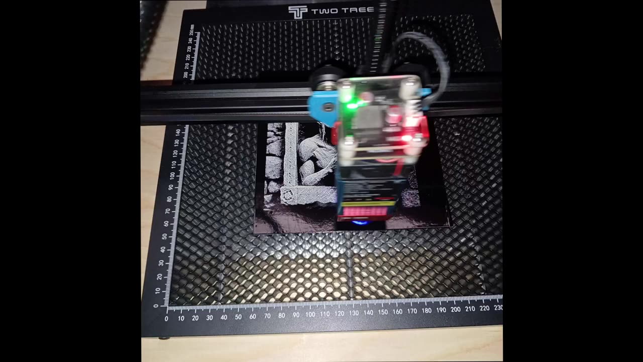 Very cool 3d pictures you can make with a Laser Engraver using cardboard and paint