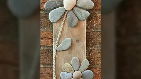 New ideal stone decoration/artistic Pebble stone craft ideas