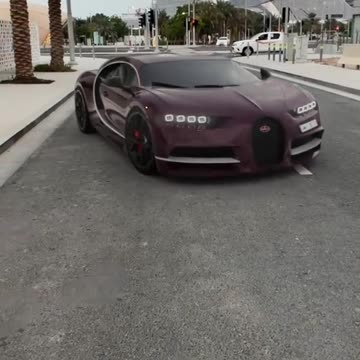 super luxury car at Lusail city center