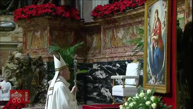Christmette Papst Franziskus 2020