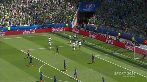 Francie vs Irsko - osmifinále EURO 2016