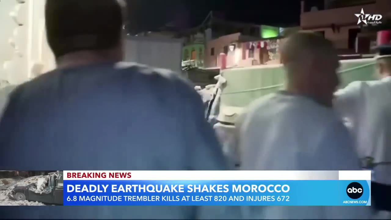 Breaking news Hunderds Killed in Marco earthquick