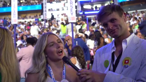 Interviewing Democrats at DNC