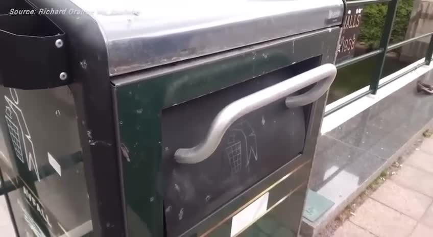 Sweden now has bins that offer sexual suggestive messages