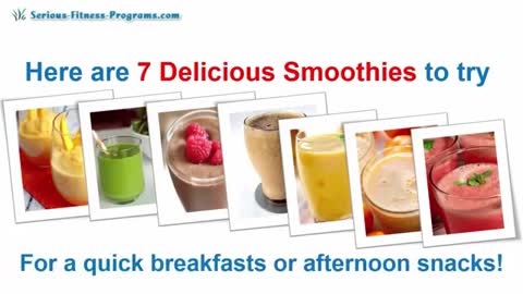 Learn How to Lose weight using smoothie diet