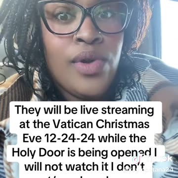 12.24.2024 Vatican LIVE Stream Opening of the Holy Door | Watcher Beware