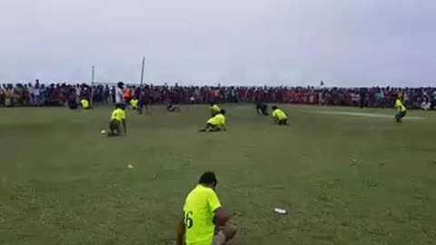 Football competition for the disabled