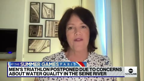 Olympics men’s triathlon postponed due to Seine River water quality