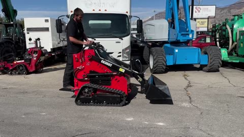 NEW Skid Steer Loader Walk Behind 2024 EGN EG360T 13.5 HP Aux Hydraulics