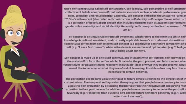 What is SELF-CONCEPT? What does SELF-CONCEPT mean? SELF-CONCEPT meaning & explanation