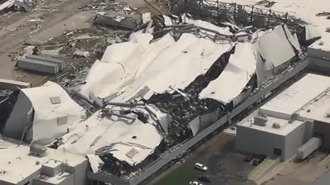 Tornado heavily damaged a large Pfizer pharmaceutical plant