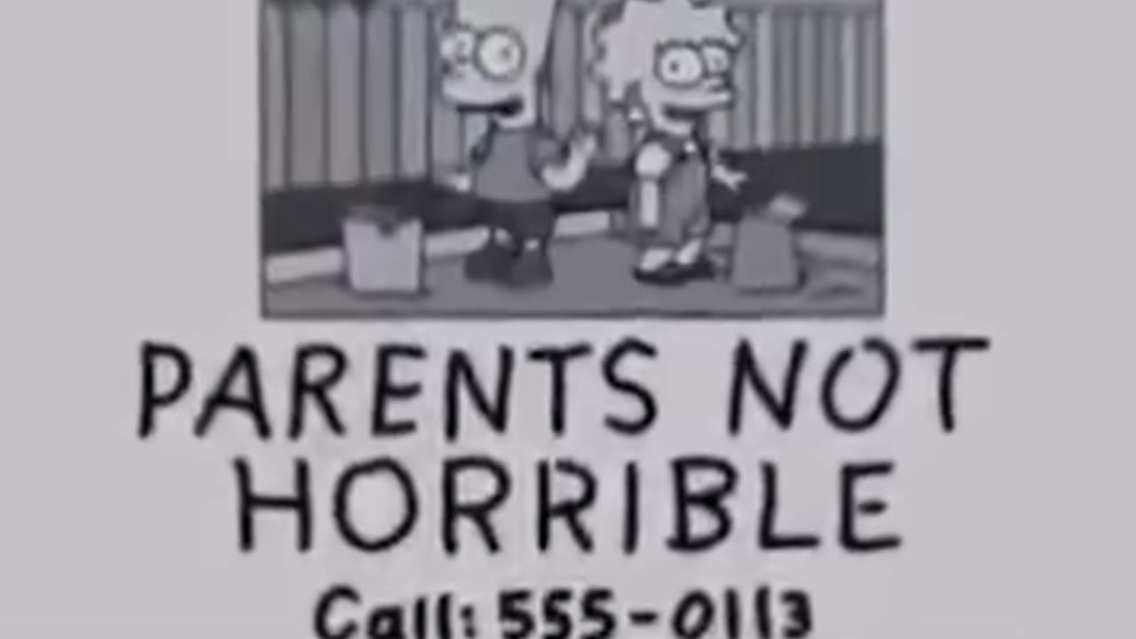 SIMPSONS ADRENOCHROME PIZZA MISSING KIDS