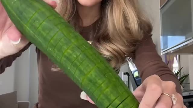 My first fail haha ##Recipe#cucumbersalad #cucumberrecipes #cucumber