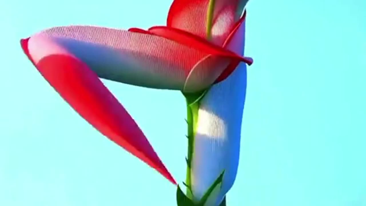 Garden grass dancing