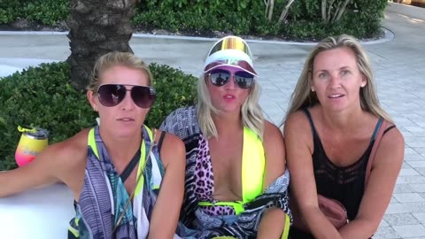 Three Blonde Girls Let Me Get a Wiff!