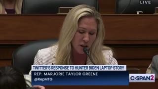 Marjorie Taylor Greene destroys Twitter's Yoel Roth in Congressional hearing