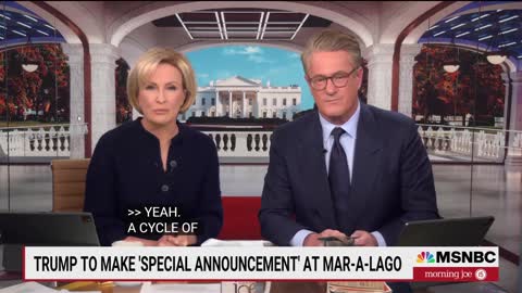 TRUMP TO MAKE 'SPECIAL ANNOUNCEMENT' AT MAR-A-LAGO