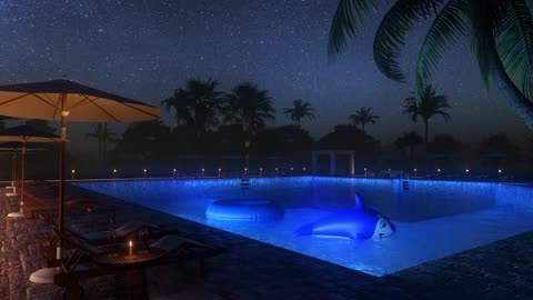 Night Pool