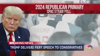 Trump delivers keynote address at CPAC