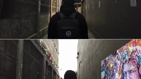 Basic before after vfx video