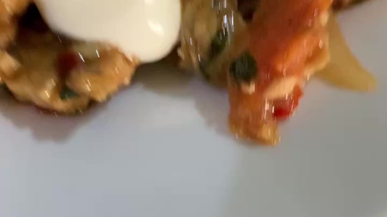 Cooking chicken fajita making