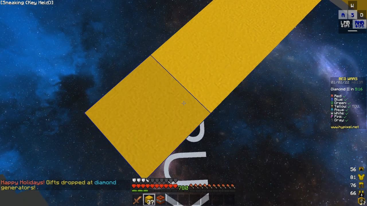 Keyboard Mouse Sounds ASMR Bedwars Solo 1 (Pheanx Ep.102)