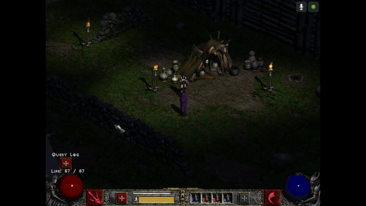 Playing Some Diablo II (Classic) w/ Voice Mod