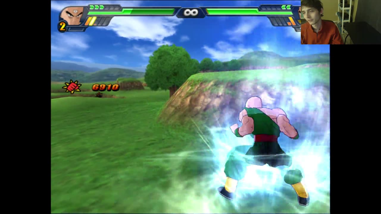 Tien VS Nappa In A Dragon Ball Z Budokai Tenkaichi 3 Battle With Live Commentary