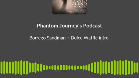 Episode 8 - Borrego Sandman