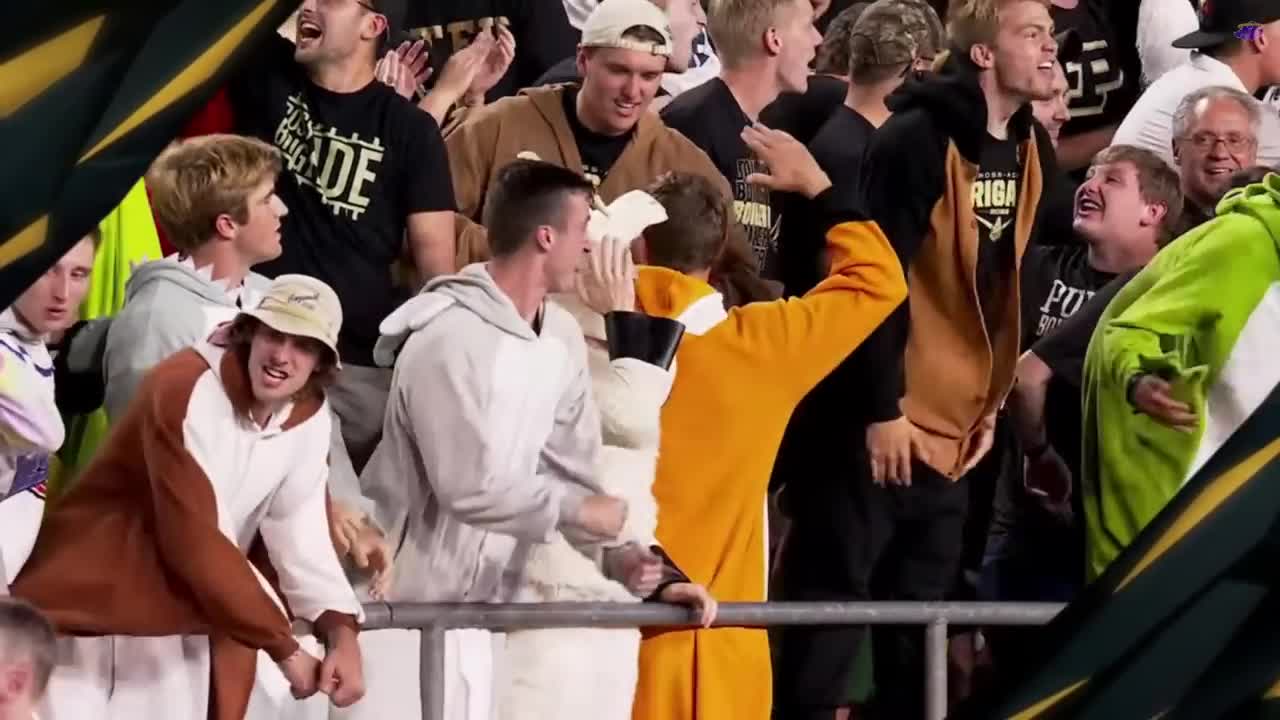 Chris Jefferson throws up after go-ahead pick 6 vs. Penn State