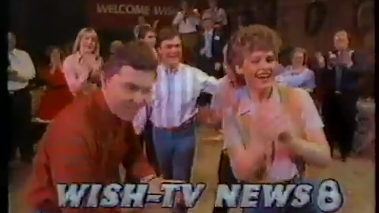 1985 - 'We Are The Team' - Indiana's Own WISH-TV Hoedown