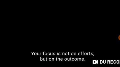 FOCUS ON EFFORT