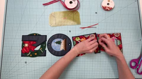 A Christmas 'Keeping It Simple Sew-along' Tutorial! The NOEL Hanger