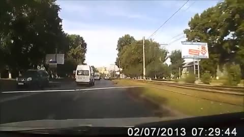 Russian accidents on the roads 3.