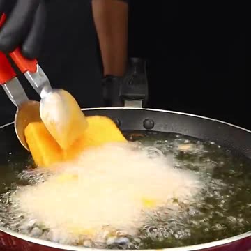 Fried Potato ASMR #shorts