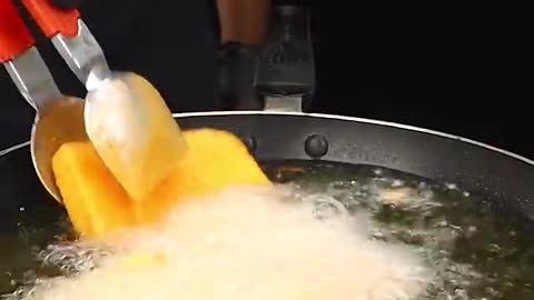 Fried Potato ASMR #shorts
