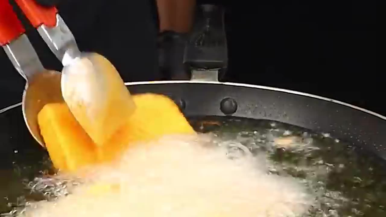 Fried Potato ASMR #shorts