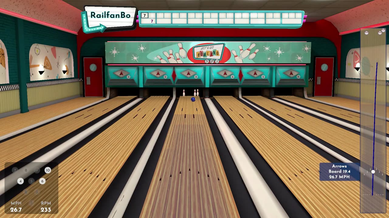 Literal Wasted Pin Action (Premium Bowling)
