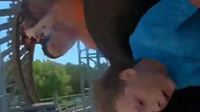 Took my nephew on his first rollercoaster!