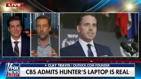 CBS NOW ADMITTING HUNTERS LAPTOP IS REAL